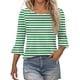 thumbnail image 1 of Camiseta con Capucha de Cuello Redondo de Estilo Étnico de Impresión de St. Patrick para Mujeres, 1 of 6