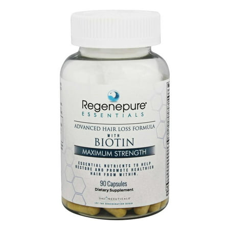Regenepure - Advanced Hair Loss Formula with Biotin Maximum Strength - 90