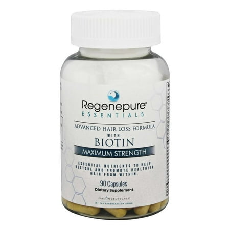 Regenepure - Advanced Hair Loss Formula with Biotin Maximum Strength - 90