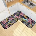thumbnail image 7 of SKYSONIC Kitchen Mats (Exotic Tropical Leaves) 2 Pcs Set, Anti Fatigue Kitchen Rugs Cushioned Water Absorbant Non Slip Comfort Floor Mats for Kitchen Bedroom Liveing Room Bathroom, 7 of 7