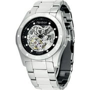 Men's Stainless Steel Automatic Skeleton Watch