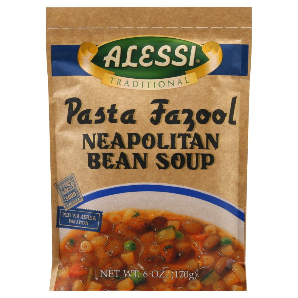 Alessi Traditional Pasta Fazool Neapolitan Bean Soup, 6 oz