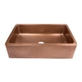 thumbnail image 2 of Sinkology  Lange Copper 32" Single Bowl Farmhouse Apron Kitchen Sink, 2 of 5
