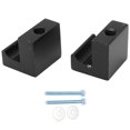 thumbnail image 4 of Caja de Herramientas de 2 uds, amarre, gancho en J cruzado de alta resistencia, aleación de aluminio Universal para camión y coche, color negro, 4 of 5