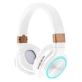 thumbnail image 2 of Auriculares inalámbricos Bluetooth 5.0 | Auriculares plegables sobre la oreja | Batería de larga duración de 400 mAh | Iluminación LED fría | Modos con cable e inalámbricos | Reducción de ruido, 2 of 6