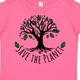 thumbnail image 4 of Inktastic Save the Planet Tree Design with Green Leaves Boys or Girls Toddler T-Shirt, 4 of 5
