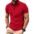 thumbnail image 4 of Playera Polo Hombre Slim Fit Manga Corta Moda Cierre G, 4 of 8