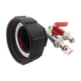 thumbnail image 5 of ibc hose faucet brass ibc faucet tank drain coarse thread adapter, 5 of 5