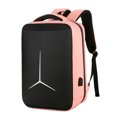 thumbnail image 1 of Minnieouse para portátil, impermeable, de gran capacidad, de PU, para mujer, para ordenador portátil, con carga USB, reemplazo de para Mochilas Rosado Minnieouse AP012174-04, 1 of 6