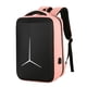thumbnail image 1 of Guardurnaity para portátil, impermeable, de gran capacidad, de PU, para mujer, para ordenador portátil, con carga USB, reemplazo de para Mochilas Rosado Guardurnaity AP012174-04, 1 of 6