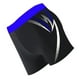 thumbnail image 2 of Pantalones cortos de baño para hombre Secado rápido Elástico Transpirable Ajuste delgado Cintura con lazo Estampado de moda Traje de baño para hombre para nadar Azul oscuro L (40-80 kg / 88.2-176.4, 2 of 8