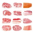 thumbnail image 1 of 240 notas adhesivas con forma de carne para álbumes de recortes, realistas y versátiles, para accesorios fotográficos originales, papelería y fiestas., 1 of 8