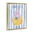 thumbnail image 4 of Stupell Industries Amalfi Italy Lemons Food & Beverage Painting Gold Floater Framed Canvas Art Print Wall Art, 25 x 31, 4 of 10