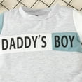 thumbnail image 7 of Generic Toddler Boy Baby Summer Clothes Short Sleeve Daddy's Boy T Shirts Top And Shorts Set Outfit for 0-3 Years, 7 of 7