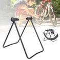 thumbnail image 2 of Drfeify Soporte de la Bicicleta, Soporte Plegable de la Bicicleta del Tubo de Acero U de la Pared Delgada del Marco del Estacionamiento de la Bici del Metal EOTVIA NO, 2 of 6