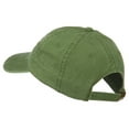 thumbnail image 3 of Virginia State Map Embroidered Washed Cotton Cap - Olive Green OSFM, 3 of 5
