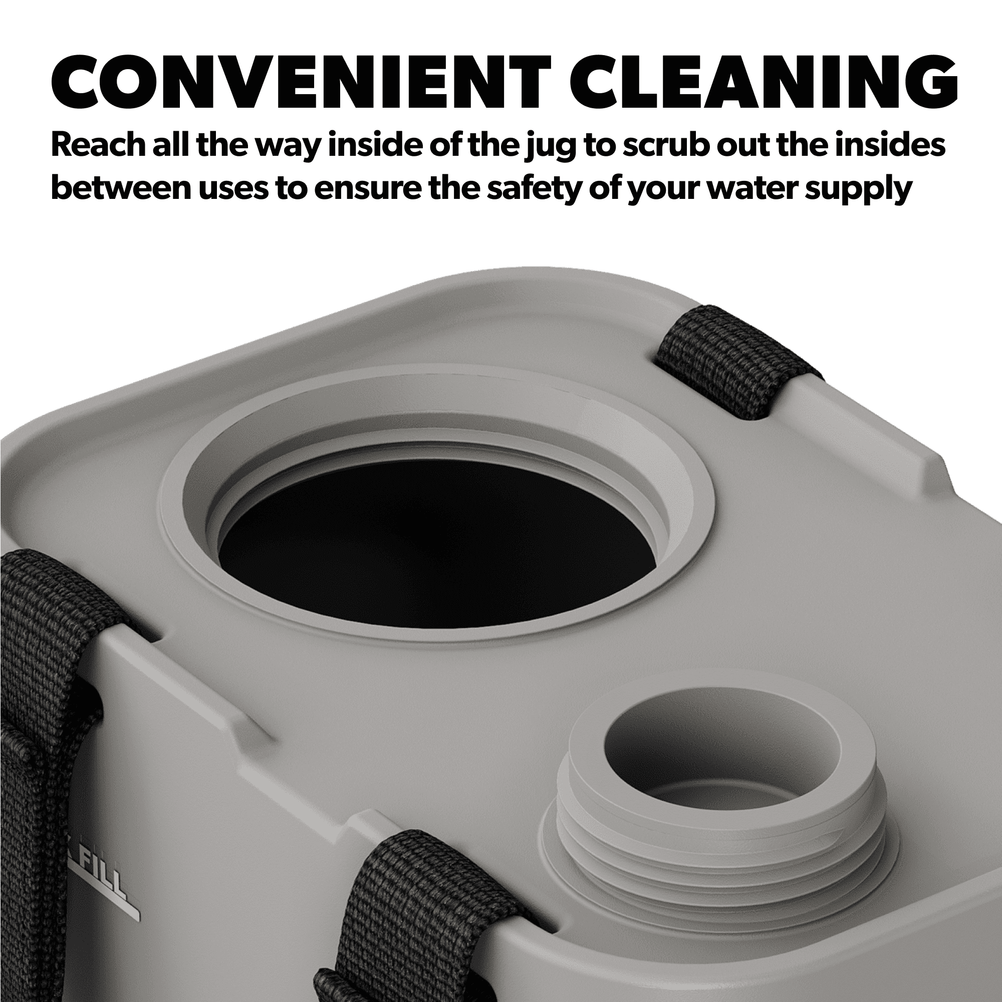 Dometic GO 11L Hydration Water Jug, BPA Free, Ideal for Camping, Outdoor Hiking