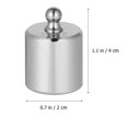 thumbnail image 2 of 3 Pcs 100g Calibration Weights Gram Scales Weights Electronic Scales Accessories, 2 of 2