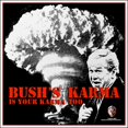 thumbnail image 2 of CafePress - Bush's Karma, Is Your Karma - Adjustable Unisex Printed Trucker Hat with Mesh Back, 2 of 10