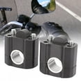 thumbnail image 3 of Ccdes Akozon 1 Pair Motorcycle Handlebar Clamp Riser With Adjustable High Quality Aluminum Alloy, 3 of 8