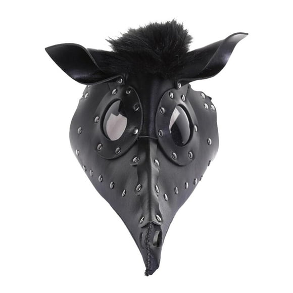 Steampunk Gothic Punk Easter PU Decoration Mardi Gras Costume