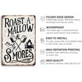thumbnail image 2 of Campfire S'Mores Tin Sign Roast a Mallow & Party Metal Sign Retro Outdoor Fun Wall Decor For Yard Patio Porch 8x12 Inch, 2 of 13