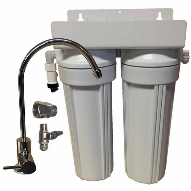 2 Stage 10inch Drinking Water Filter for Fluoride, Arsenic, & Heavy