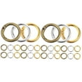 thumbnail image 4 of Masteelf 30 Pcs Round Keychain Clip Rings Colored Round Rings Metal Keychain Rings Spring Rings, 4 of 8