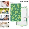 thumbnail image 3 of GZHJMY St. Patrick's Day Cotton Hand Towels, 2 Pack Absorbent Bath Towel Decorative Fingertip Towels for Bathroom Gym Spa Hotel Beach Swimming Pool,16"x 28", 3 of 7