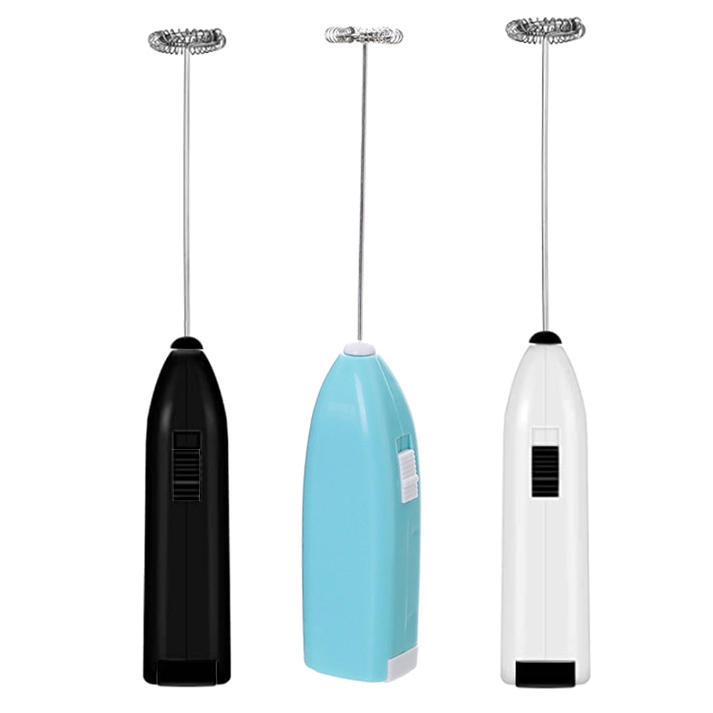 GENEMA 3Pcs Handheld Electric Epoxy Resin Stirrer Battery Operated Tumbler Mixer Blender Stainless Steel Egg Milk Frother Coffee Foamer Kitchen Baking Tool