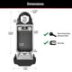 thumbnail image 5 of Caja de Seguridad Master Lock Negra Capacidad para 5 Llaves, 5 of 9