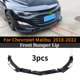 thumbnail image 2 of Kit de carrocería para difusor de parachoques delantero, divisor de labios, cubierta de alerón, para Chevrolet Malibu 2018, 2019, 2020, 2021, 2022, color negro carbono, 2 of 5