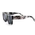 thumbnail image 5 of Sunglasses Square Hip Hop Style Fashion Gray Marble, 5 of 5
