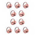 thumbnail image 1 of Methold Soporte para teléfono Autoadhesivo Universal Aleación de zinc Soporte giratorio de 360 ​​​​grados Soporte de decoración Oro rosa 10piezas, 1 of 6