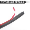 thumbnail image 6 of Unique Bargains Car Weatherstrip Door Weather Stripping Self Adhesive Weather Seal Strip 16.4Ft T-Shape EPDM Rubber, 6 of 6