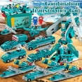 thumbnail image 4 of Juego de juguetes transformables con caja de almacenamiento, coches y camiones magnéticos, robot para niños, 4 of 6