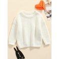 thumbnail image 2 of GXFC Infant Baby Boys Girls Fall Cable Knit Sweater Newborn Long Sleeve Solid Knitwear Tops Toddler Casual Warm Autumn Winter Pullovers Clothes 0-3M, 2 of 8