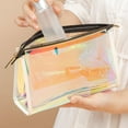 thumbnail image 1 of RKSTN Storage Pocket Triangle Transparent Cosmetic Storage Bag Red Kitchen Gadgets, 1 of 7