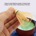 thumbnail image 3 of Batidor de bambú, batidor de té de bambú natural batidor de té batidor Matcha diseño elevado, 3 of 8