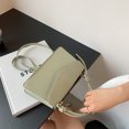 thumbnail image 2 of Bolso bandolera de cuero PU Vintage para mujer, bolsos pequeños con solapa para mujer (verde), 2 of 5