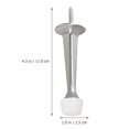 thumbnail image 2 of TABLETREANDS 4Ud Tope Decorativo Para Puerta De Metal Con Punta De Goma Para Evitar Golpes En Paredes, 2 of 8