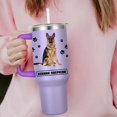 thumbnail image 6 of German Shepherd Gift for Dog Owner,40oz German Shepherd Tumbler with Handle Insulated Reusable Stainless Steel Travel Water Bottle (Color 1), 6 of 6
