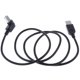thumbnail image 5 of El Varón Del ángulo USB Del ángulo 90 degree A B Mecanografía La Línea De Extensión Del Convertidor Para La Impresora Hugo Cable adaptador macho tipo B USB, 5 of 9