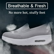 Womens Orthopedic Sneakers Orthopedic Shoes for Women Mesh Up Stretch Platform Sneakers Fashion Sneaker Walking Shoes
