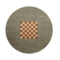 thumbnail image 2 of Furniture of America Bellamy Wood Round Multi-Purpose Gaming Table in Gray, 2 of 9