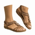 thumbnail image 3 of MKLEKYY Sandalias Antideslizantes para Mujer, Cómodas, para Uso Diario, Transpirables, Planas, de Verano, para Playa, Informales, Con Punta Abierta, 3 of 5