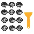 thumbnail image 1 of Wdftyju Pegatinas para bañera Apliques adhesivos adhesivos en forma de concha antideslizantes con raspador Wdftyju 5px9mu0an7zc7lg3D02, 1 of 9