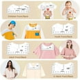thumbnail image 5 of ZPAQI 8pcs T-Shirt Alignment Ruler Guide Tool to Center Designs for Vinyl Placement Sublimation Heat Press for Adult Youth, 5 of 8