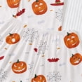 thumbnail image 5 of MVRLSH Womens Pajama Sets for Women 2 Piece Halloween Print Button Waist Short Sleeve Top And Shorts wear Sleepwear Soft Sleepwear Lounge Set White - M, 5 of 7