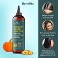 thumbnail image 3 of Botanic Hearth 100% Pure Rosemary Pumpkin Seed Oil for Hair Growth, Strengthening Hair Oil for Dry, Damaged, Thinning Hair, Nourishing Hair Tonic for Stronger & Healthier Scalp, Hair Serum, 6.7 fl oz, 3 of 8
